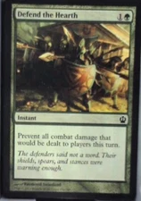 Defend the Hearth - Theros: #156, Magic: The Gathering Nm R63