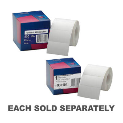 Avery Address Label Dispenser Permanent Adhesive High Quality Box of 500pcs