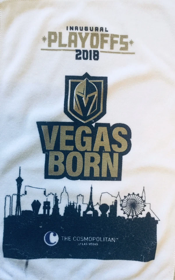Lot of 3 *Vegas Golden Knights* 2018 Stanley Cup Final Rally Towels - Image 3 of 4