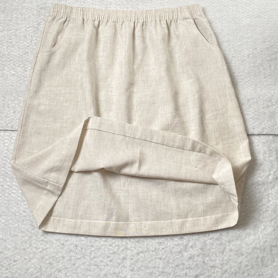 Saia Blair Warren PA Feminina Acima do Joelho Tamanho 20 Cintura Elástica Feita Nos EUAi - Imagem 3 de 4