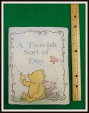 A TWO-ISH SORT OF DAY - Completed Cotton Cloth Fabric Soft Book Child Baby Gift
