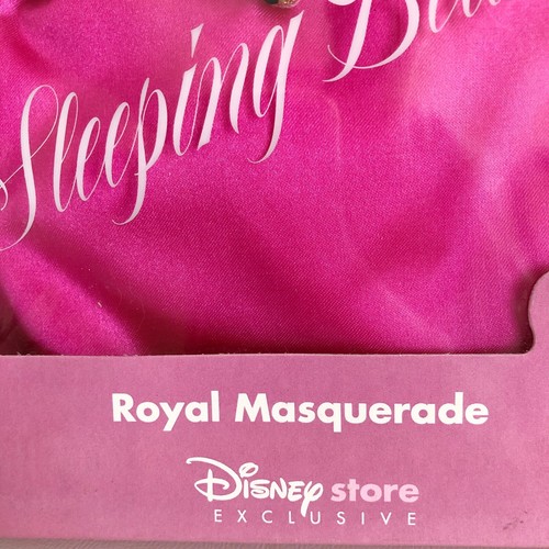 SLEEPING BEAUTY DISNEY STORE EXCLUSIVE ROYAL MASQUERADE DOLL PRINCESS AURORA NIB - Picture 6 of 8