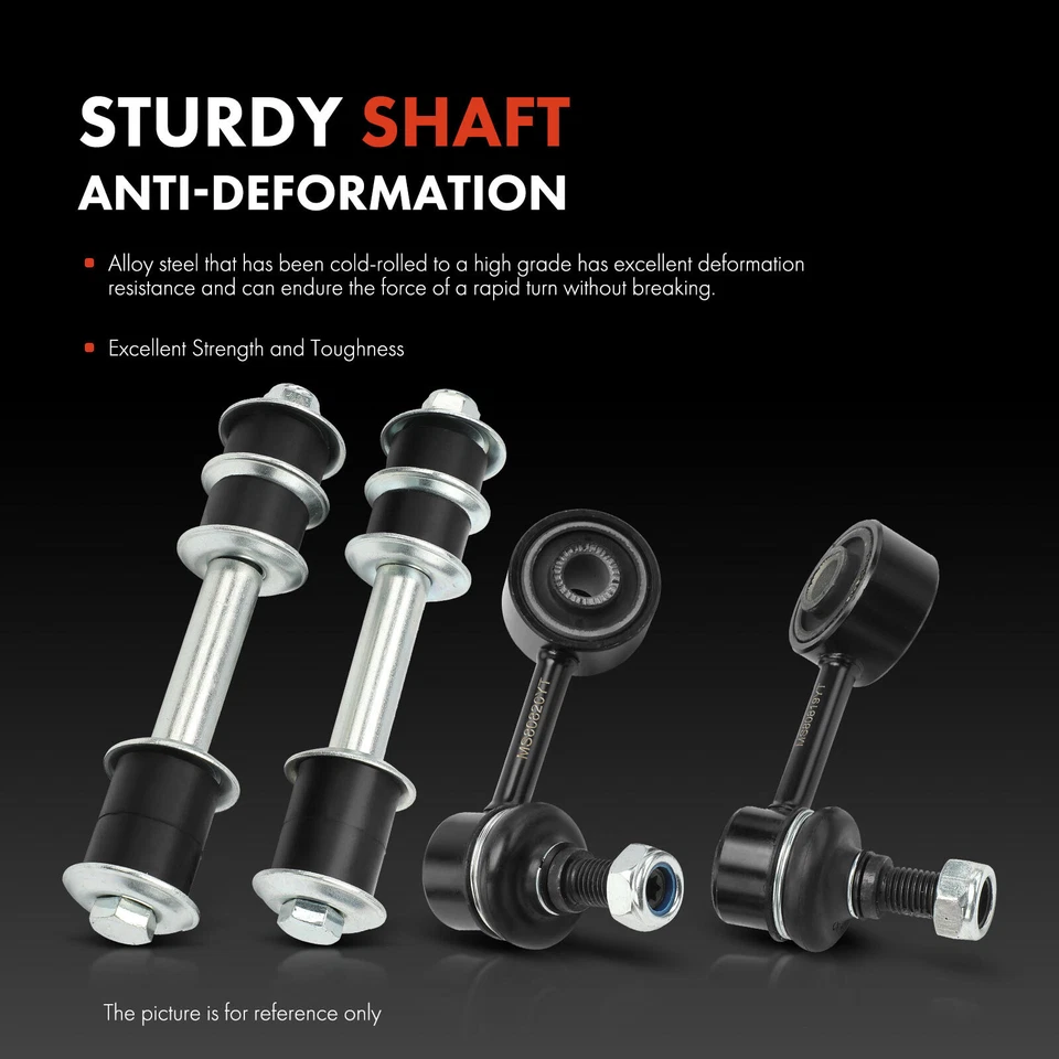 Barra estabilizadora delantera y trasera 4 piezas para Mitsubishi Montero 1995 1996 1997-2000 Foto 3 de 4