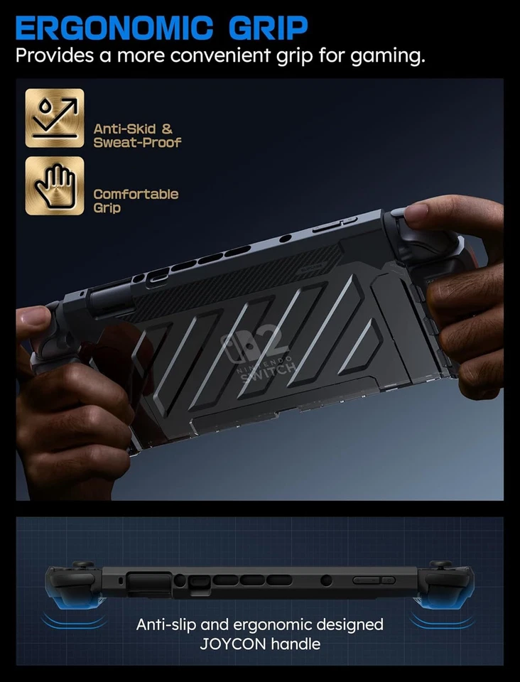 SUPCASE for Nintendo Switch 2 / Switch OLED Military Protection Dockable Case US - Image 4 of 4