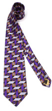 663 ) ROBERT TALBOTT MEN'S TIE 100% SILK MADE IN USA