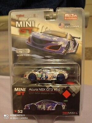MINI GT 52 chase Acura NSX GT3 #86 