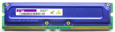 256MB Samsung ECC RDRAM PC600-53 MR18R082GAN1-CG6 33L3098 402835-664 RIMM Rambus