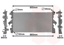 Radiateur Fiat 130