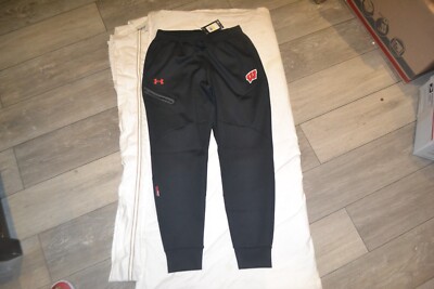 UNDER ARMOUR Wisconsin Badgers GAME Pants SZ MEDIUM MD M