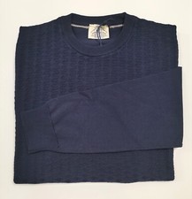 MENS CREW NECK SWEATER SQJ 9021 BLUE NEW ARRIVALS SPRING SUMMER