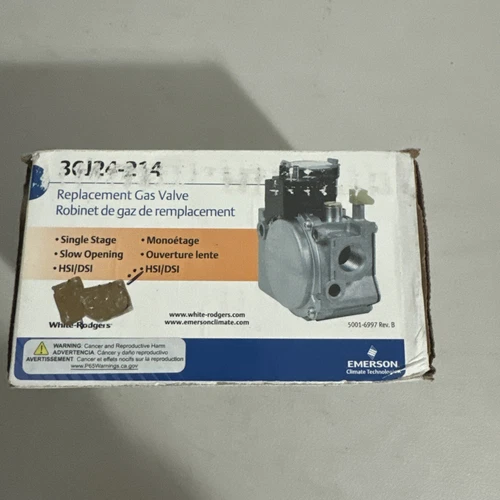 White Rodgers 36J24-214 Replacement Gas Valve