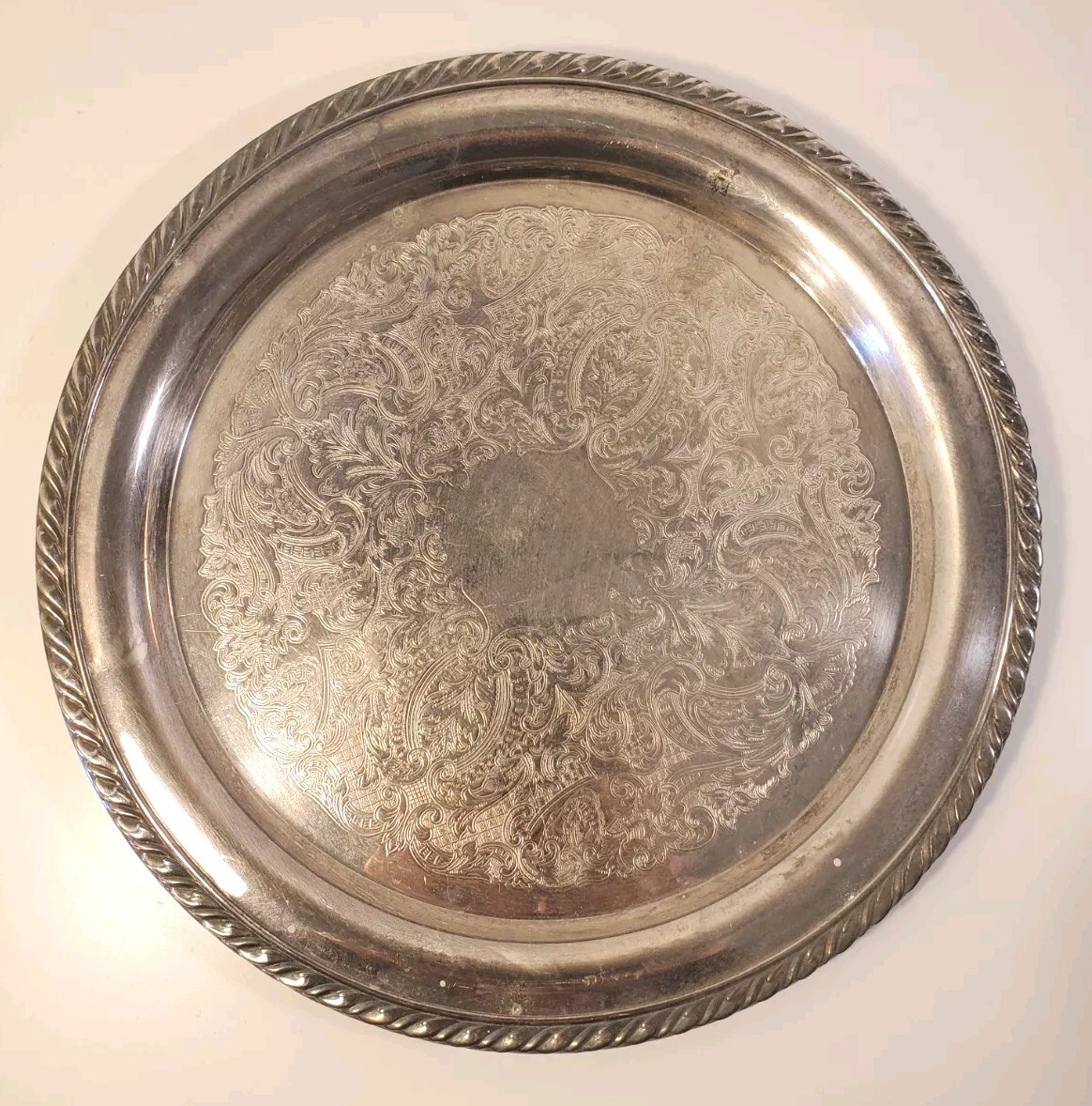 専用 アメリカ　ヴィンテージ　ONEIDA オネイダ　シルバープレート　トレイ m10760452274_1.jpg?1681687839