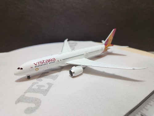1/400 VISTARA (INDIA) BOEING 787-9 2018'S COLORS VT-TSE JC WINGS MODEL - Picture 3 of 7