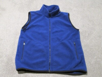 Vintage Helly Hansen Vest Womens XL FLeece Hiking Camping 90s Made In USA