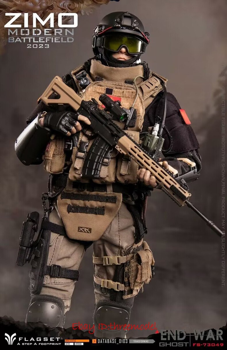 FLAGSET FS-73049 1/6 Modern Battlefield End War Ghost Zimo Action