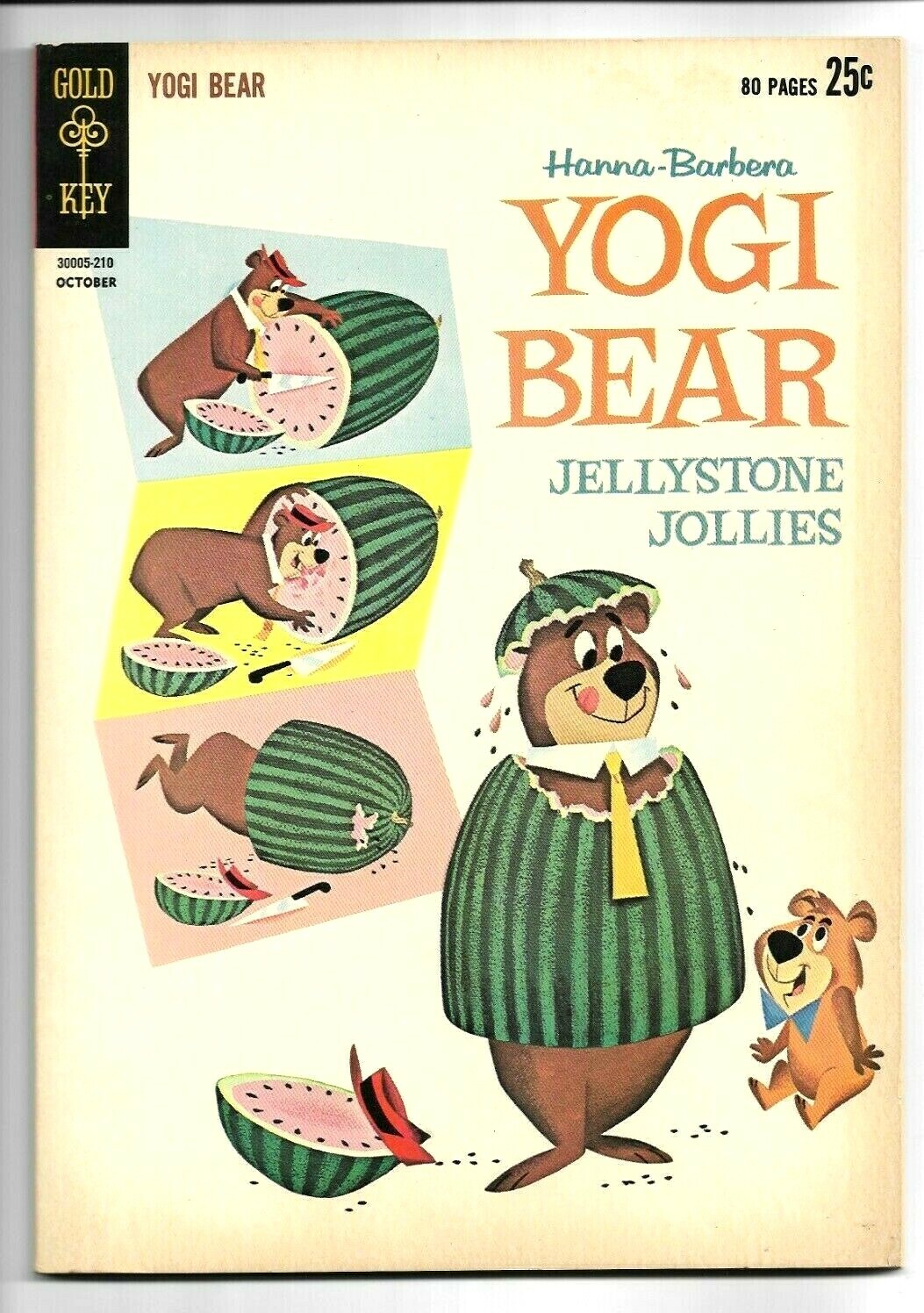 YOGI BEAR Jellystone Jollies #10, 1962, Gold Key, 8.0, Beautiful Book!