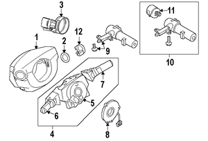 NISSAN-255609BH0A-GENUINE-OEM-COMBO-SWITCH