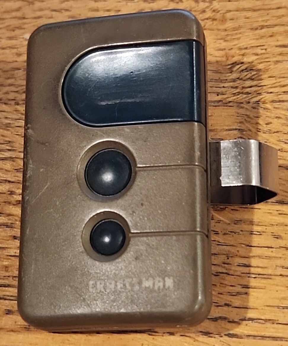 Genuine OEM Craftsman 3 Button Garage Door Remote Opener 139.53681B