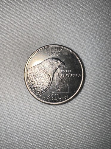 2007 P Idaho STATE QUARTER Good Condition - Picture 3 of 3