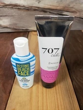 Resting Beach Face Facial Tanning Lotion & 707 Cali 2 Leg Bronzer