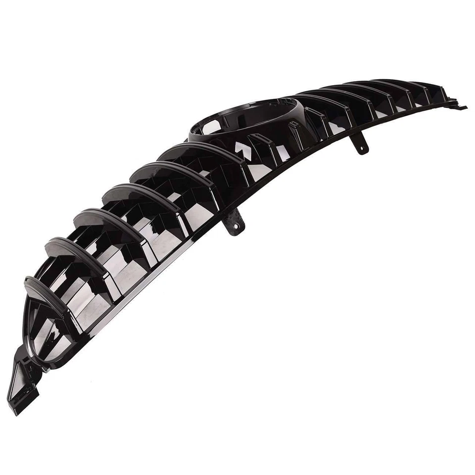 Rejilla GT/Panamericana para Mercedes Benz W166 GLE63 AMG 2016 2017 2018 negra Foto 4 de 4