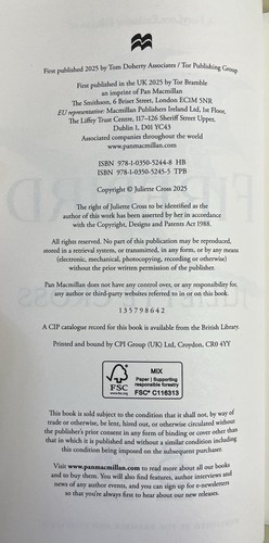 FAIRYLOOT/ROMANTASY: Firebird (Book 1) - Juliette Cross ~ Hand SIGNED EXCLUSIVE - Picture 4 of 24