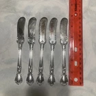 Chantilly by Gorham Sterling Silver Butter Spreader Flat Handle 5 7/8", set of 5