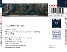 VARIOUS ARTISTS JUHA LEINONEN: CHAMBER MUSIC - ATHENE, STRING QUARTET NO. 1 "DIA