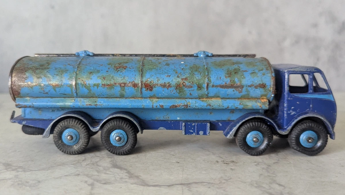 DINKY TOYS ENGLAND FODEN 14 TON TANKER CITERNE REF504 BON ÉTAT 1948/54