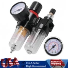 1/4 " Air Pressure Regulator Compressor Moisture Trap Filter Oil Water Separator