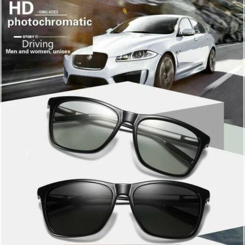 VEITHDIA 复古偏光光致变色太阳镜男式铝制驾驶眼镜 — 第 4/4 张图片