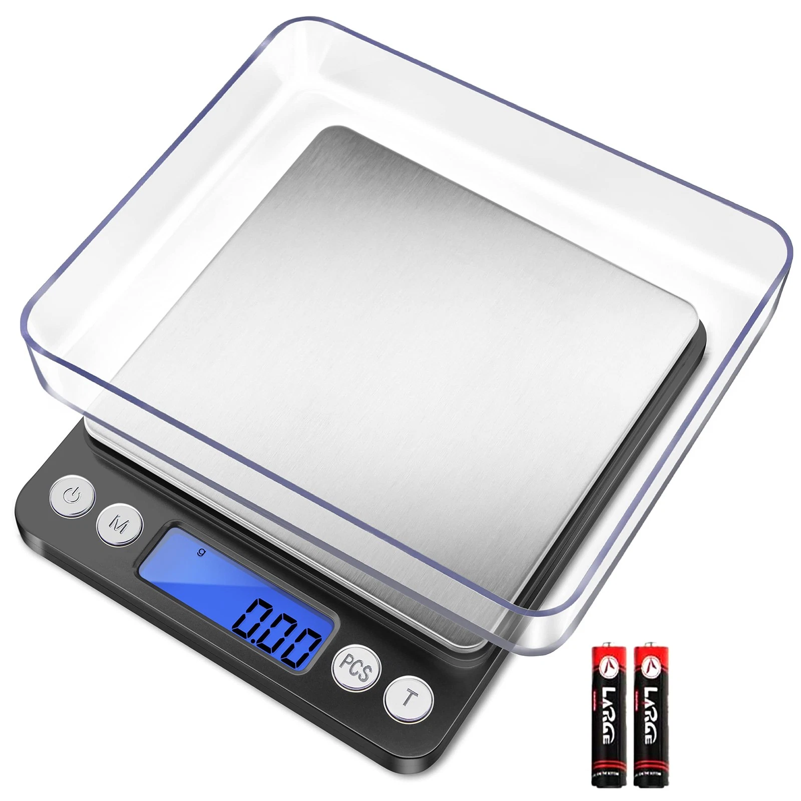 Digital Gram Scale with 2 Trays, 500g/ 0.01g Small Jewelry Scale, 6 Units Gra...
Opens in a new wind