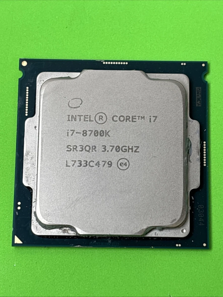 Intel Core i7-8700K Processor Model LGA 1151/H4 Socket Type 6 Core