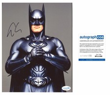George Clooney “Batman & Robin ” AUTOGRAPH signed ‘Batman’ 10x8 Photo ACOA
