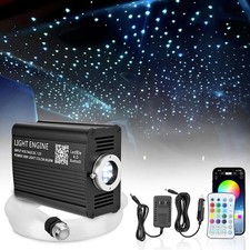 500PCS Home Car Headliner Star Light Kit Roof Twinkle Ceiling Lights Fiber Optic