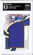 2023 Immaculate Josh Allen Standard Jersey # SJJA /49 Arena Club 9.5 GEM