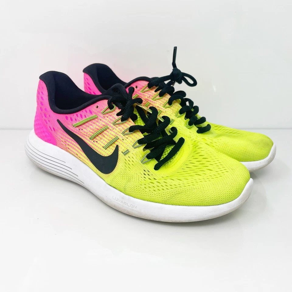 Nike женщин Lunarglide 8 844633-999 желтый кроссовки размер 7 - Изображение 2 из 4