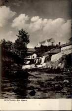 RPPC Petrosani River view vintage postcard w145