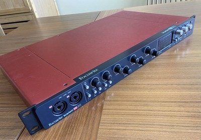 Focusrite Scarlett 18i20 (1st gen) Rackmount USB 2.0 Audio Interface 18ch 24/96
