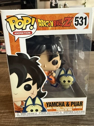 FUNKO POP Dragon Ball Z Yamcha and Puar #531 Anime Vinyl Figure Collectible