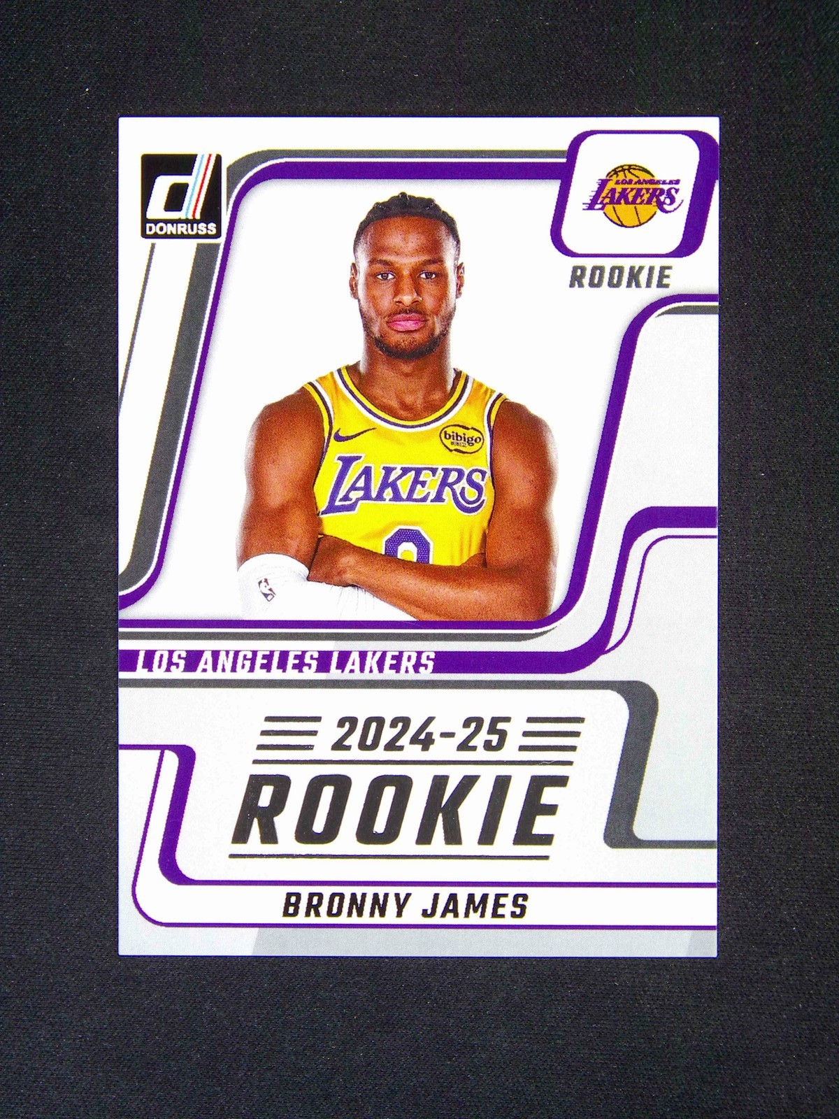 2024-25 Panini Donruss Bronny James Jr. RC Rookie Next Day