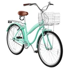 Uimoso 26-Inch Women's Beach Cruiser Bike, Single-Speed City Bicycle for Adults