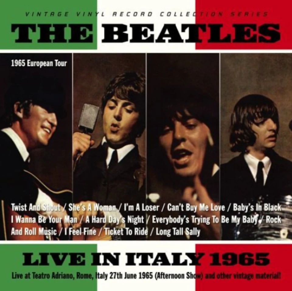 THE BEATLES - LIVE IN ITALY 1965 (1CD) NEW