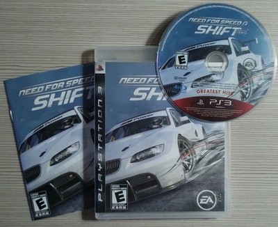 Need for Speed: Shift (EA, Sony PlayStation 3, PS3, 2009) Greatest Hits Disc