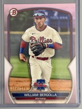 2023 Bowman - Prospects William Bergolla #BP-67 Pink /175 (RC)