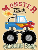 Happy Hour Coloring Book | Monster Truck Coloring Book | Taschenbuch | Englisch