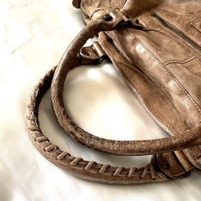00’s BALENSIAGA THE WORK レザーバッグ ハンドバッグ 00s BALENCIAGA The Work Leather Handbag Vintage Large Tote