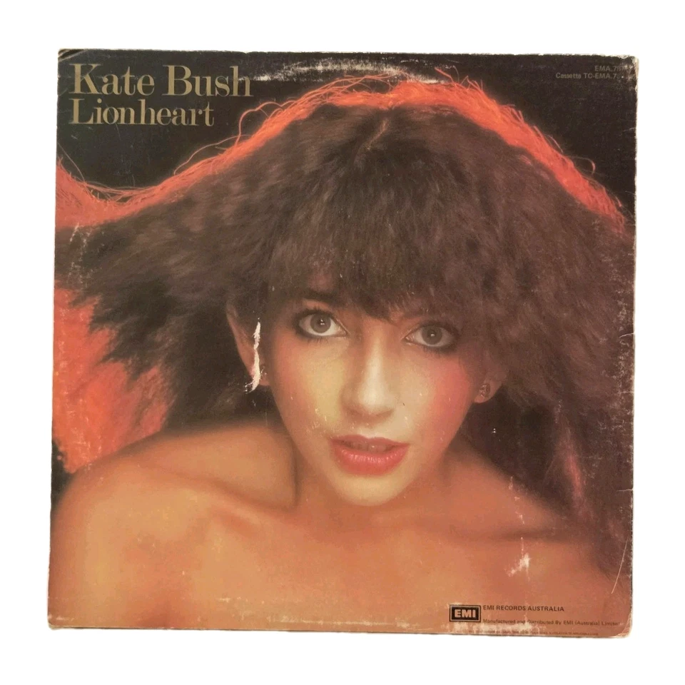 KATE BUSH "Lionheart" RARE AUSSIE 1978 10Tk VINYL LP w/WOW & HAMMER HORROR - Image 2 of 4