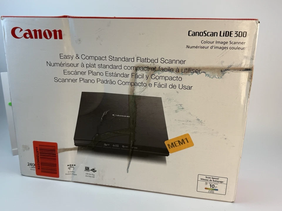 Canon CanoScan LiDE 300 Flatbed Scanner 2400 dpi Optical 2995C002AA New - Image 4 of 4