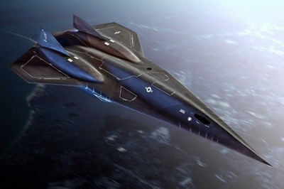 New  Dark Star SR-72 reconnaissance aircraft - photo